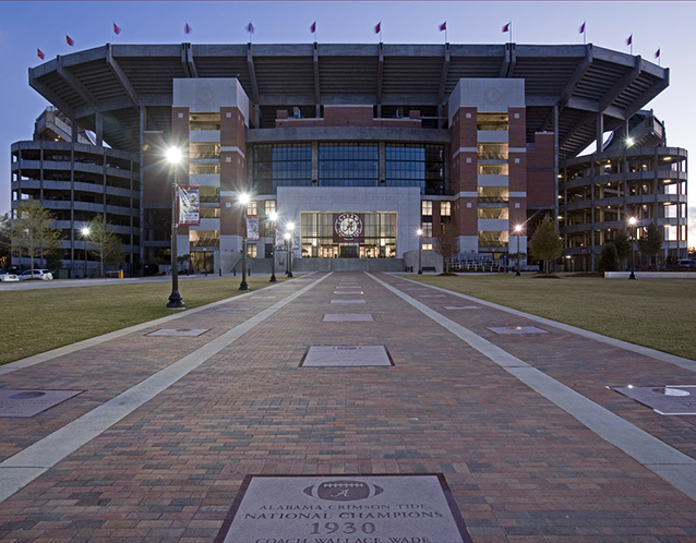 UA Bryant Denny North End Zone - Tuscaloosa, AL